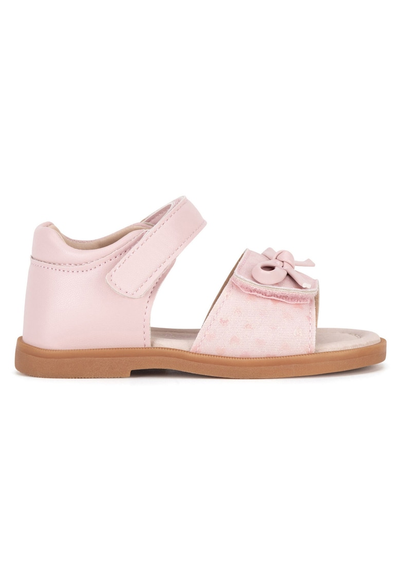 Sandale copii - roz - material inchidere Velcro - 654875 - Roz