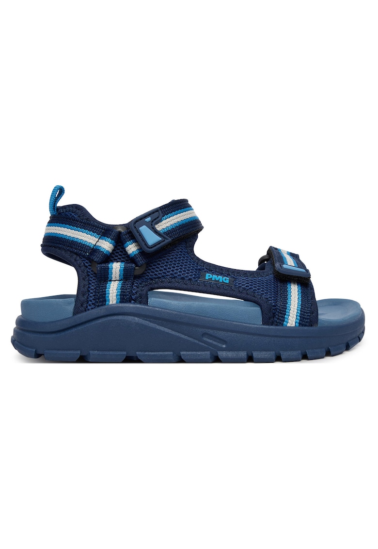 Sandale copii albastru - textil - inchidere Velcro