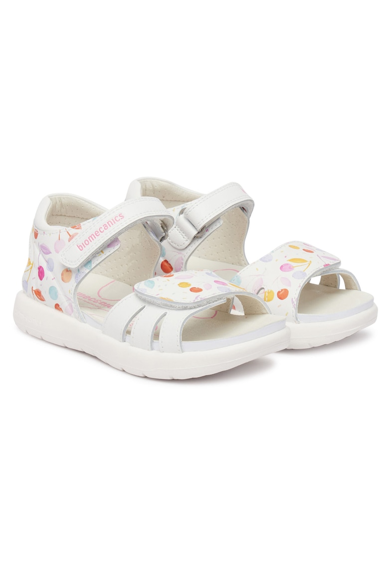 Sandale Fete - piele naturala - alb -