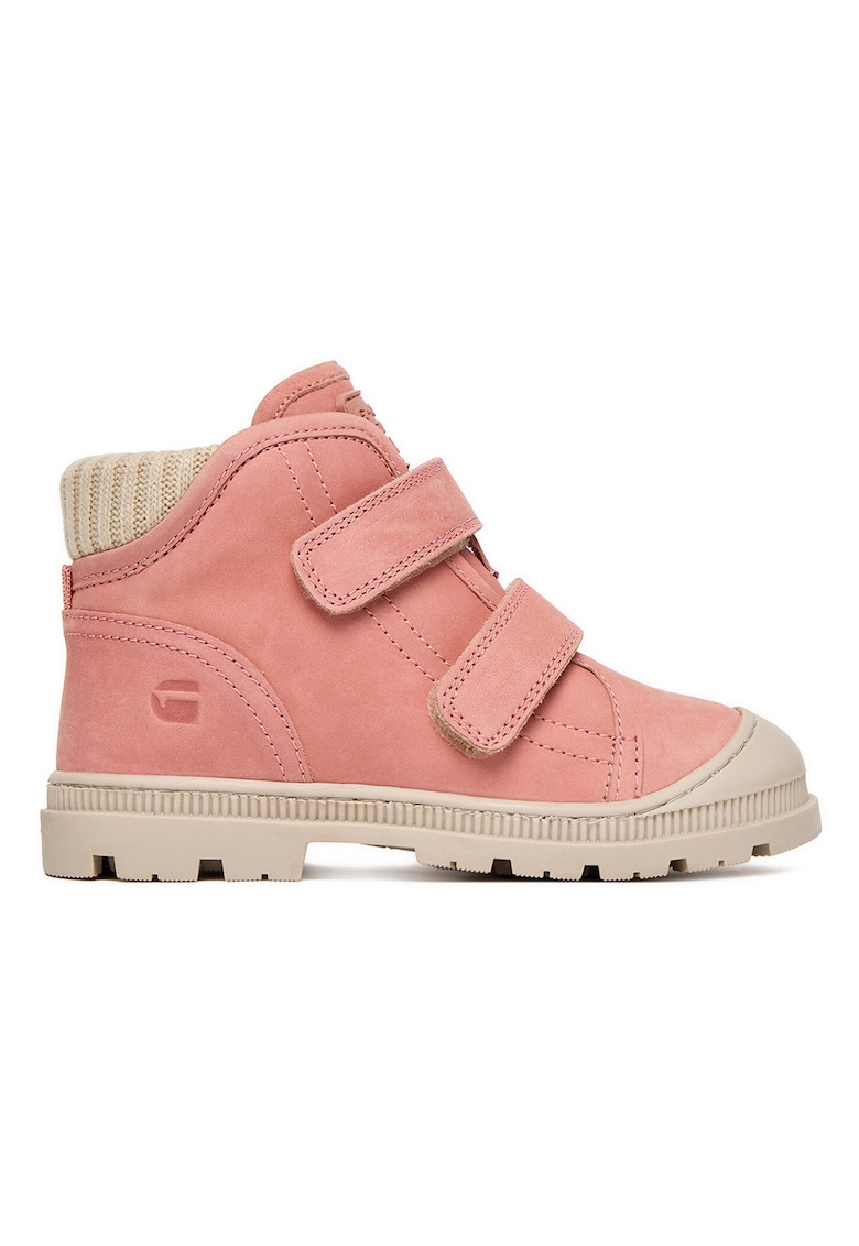 Cizme fete G-Star Raw nubuc roz - Roz