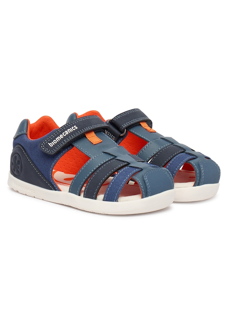 Sandale Baieti - piele naturala - multicolor