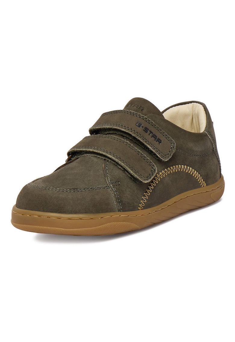 Pantofi copii - G-Star Raw - piele naturala - multicolor - inchidere velcro - talpa plata