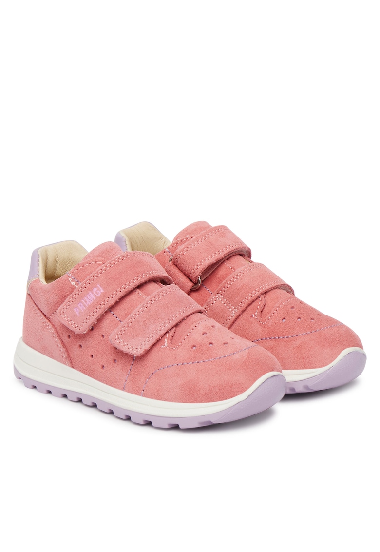 Adidasi Fete - piele naturala - roz -