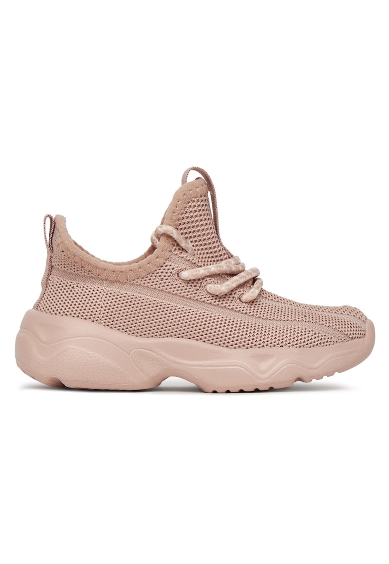 Pantofi sport copii - bej - material textil - pentru alergare - set -