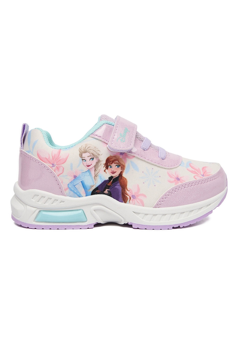 Pantofi copii - LED-uri intermitente - alb - textil