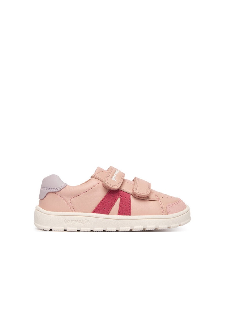 Pantofi sport copii - piele naturala - roz - velcro