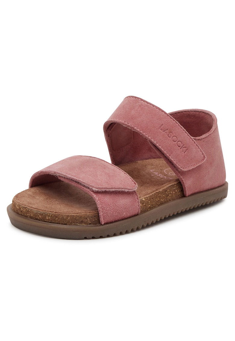 Sandale Fete din piele naturala - roz