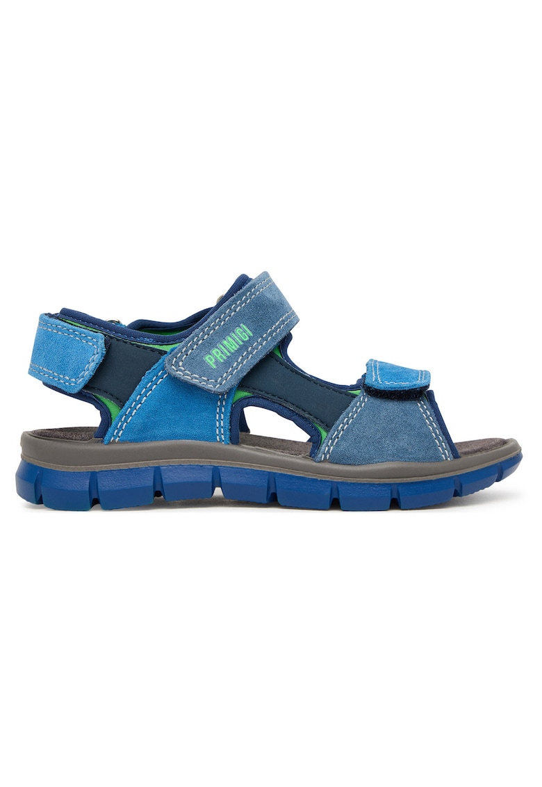 Sandale Baieti - piele naturala - albastru -