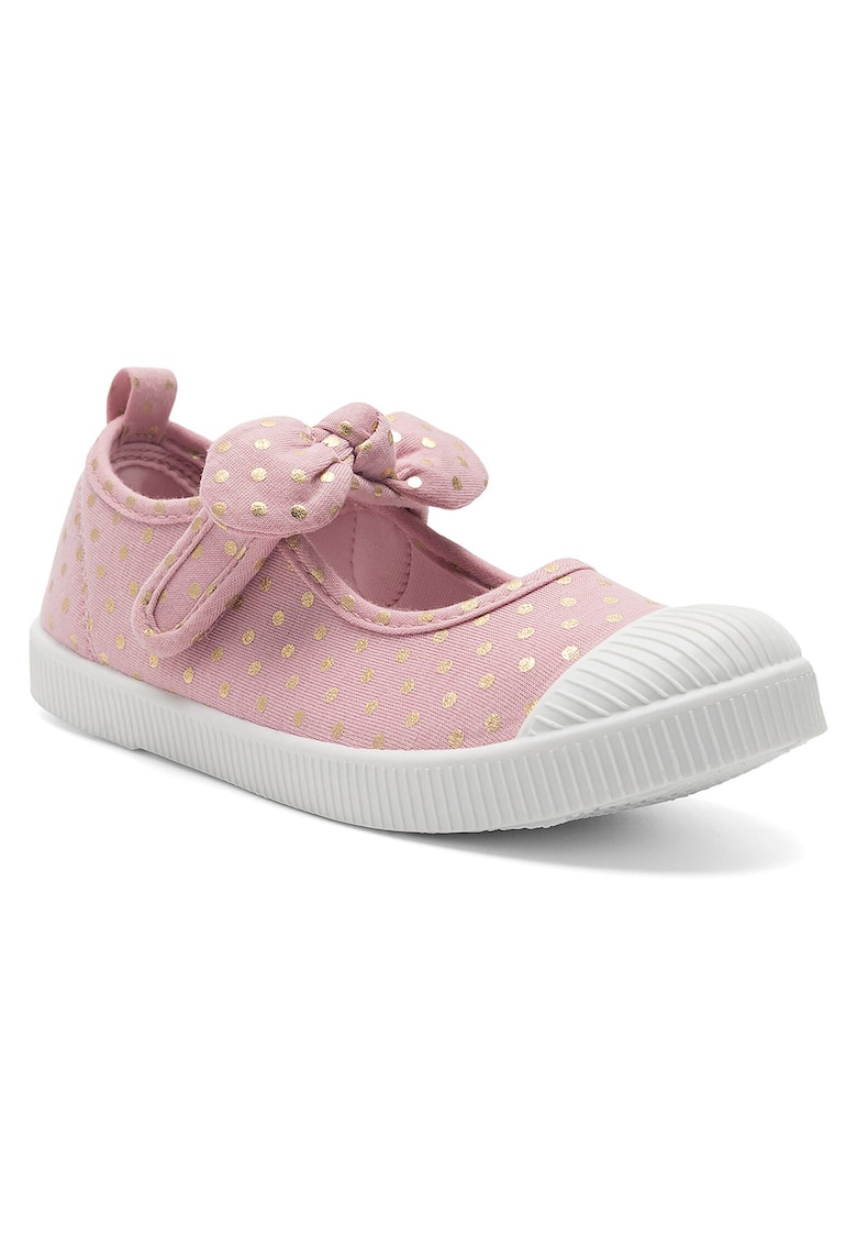 Pantofi copii - roz - material textil - pentru fete -