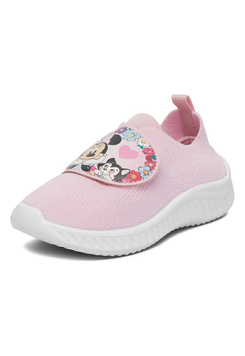 Pantofi copii - material textil - roz - sistem inchidere velcro