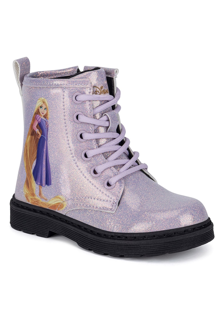 Ghete copii - violet - material sintetic - cu fermoar