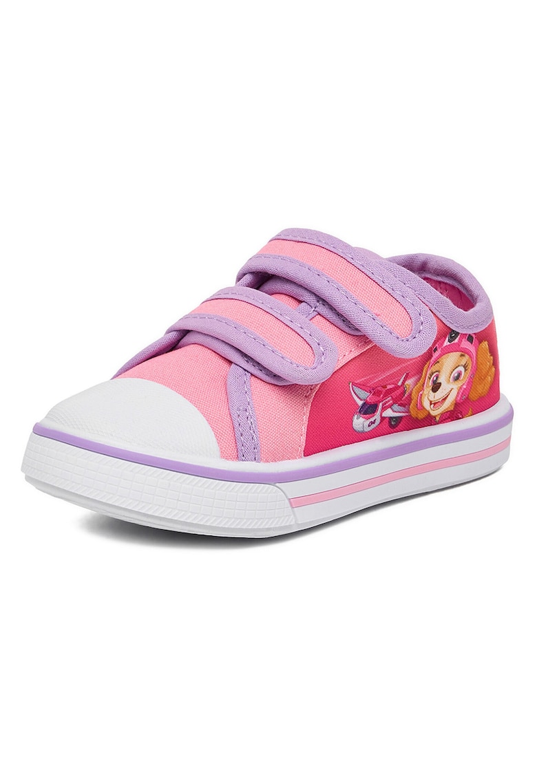 Adidasi copii - material textil - roz - inchidere velcro - Roz