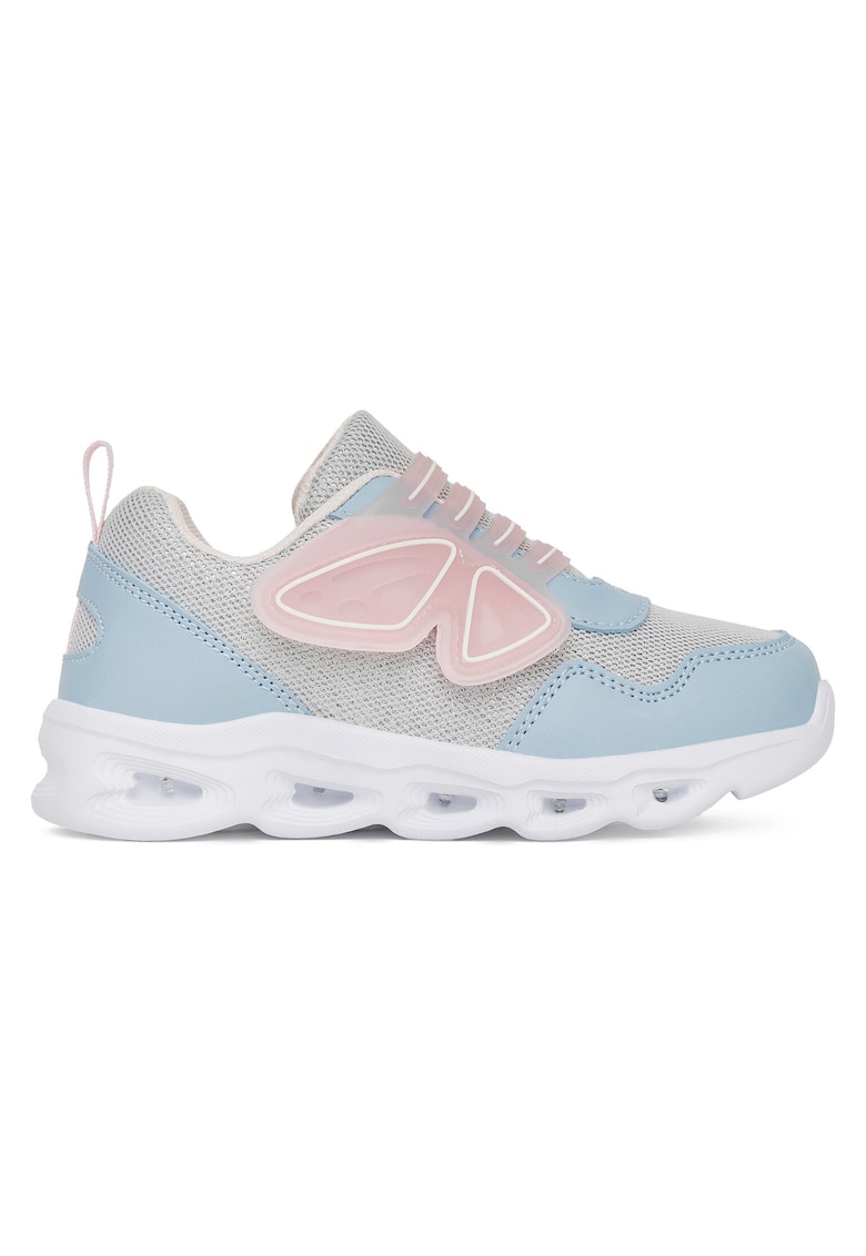 Pantofi copii - albastri - material textil - cu velcro - pentru fete