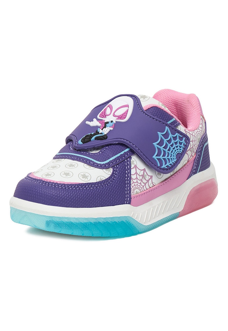 Pantofi sport copii - sintetic - violet - inchidere velcro