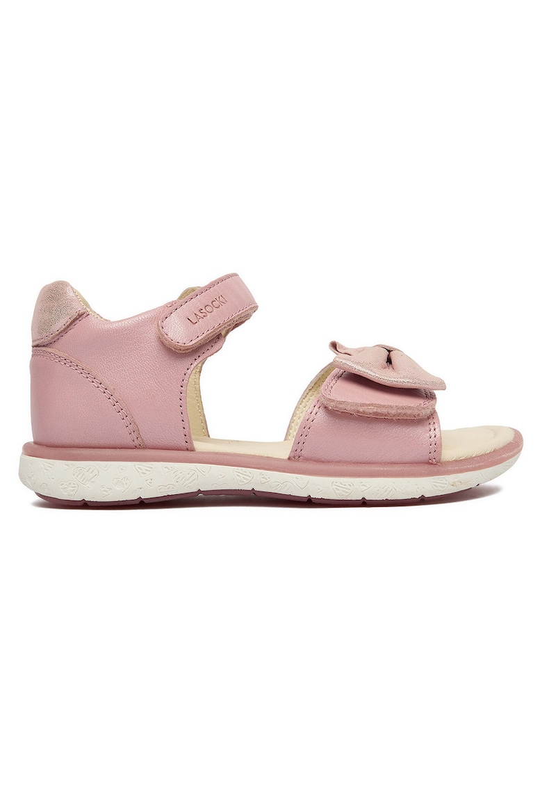 Sandale copii - piele naturala roz - inchidere velcro