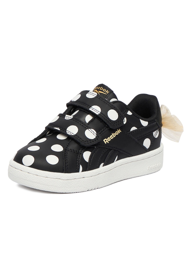 Adidasi copii - piele naturala - negru - velcro