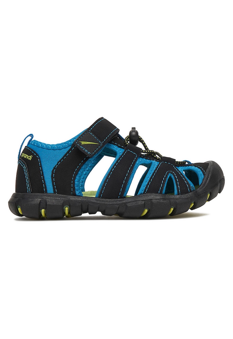 Sandale copii - sintetic - negru - inchidere velcro