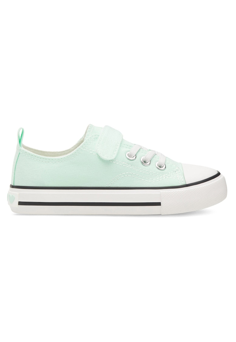 Pantofi sport copii - textil - verde - inchidere Velcro