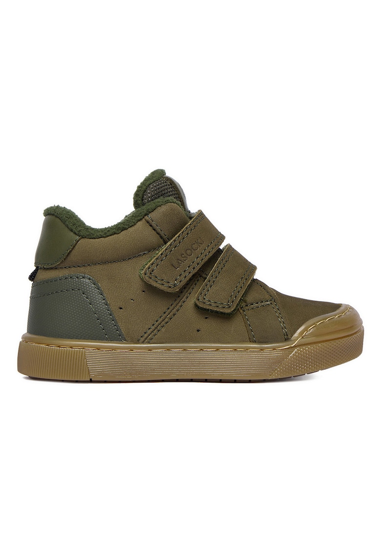 Ghete copii - piele naturala - inchidere Velcro -