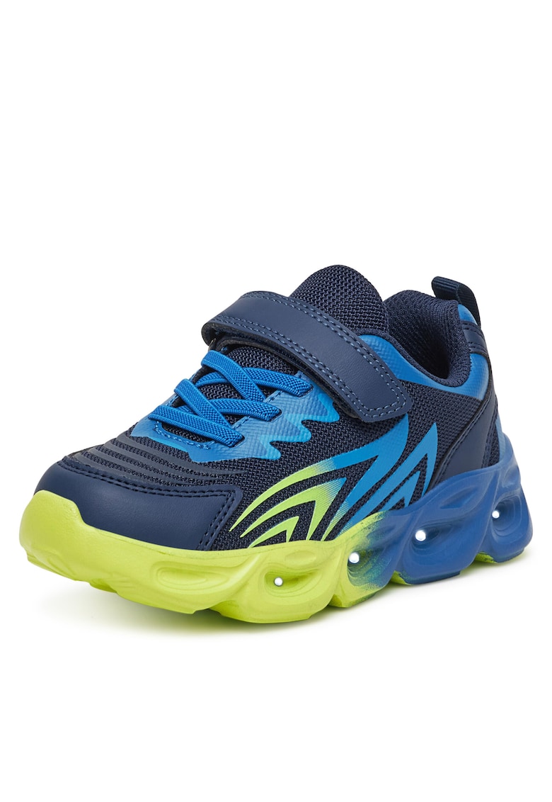 Adidasi copii - albastru - material textil - cu velcro