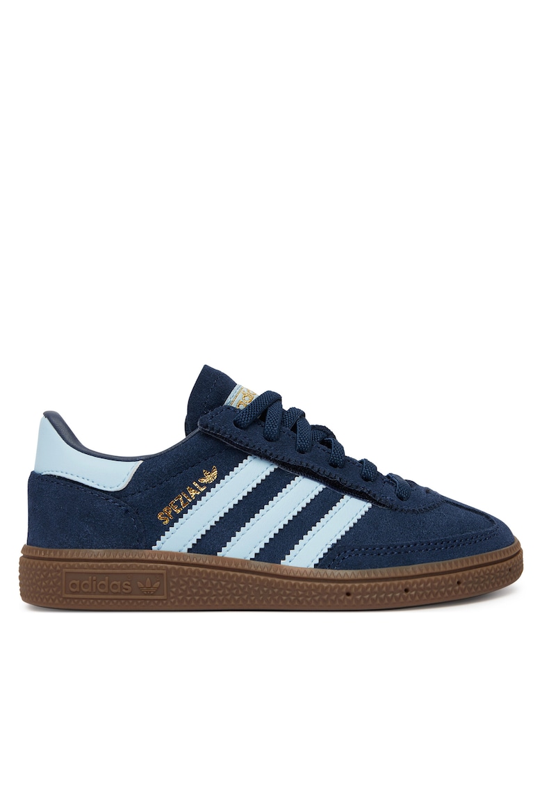 Pantofi sport copii - piele naturala - velcro - bleumarin