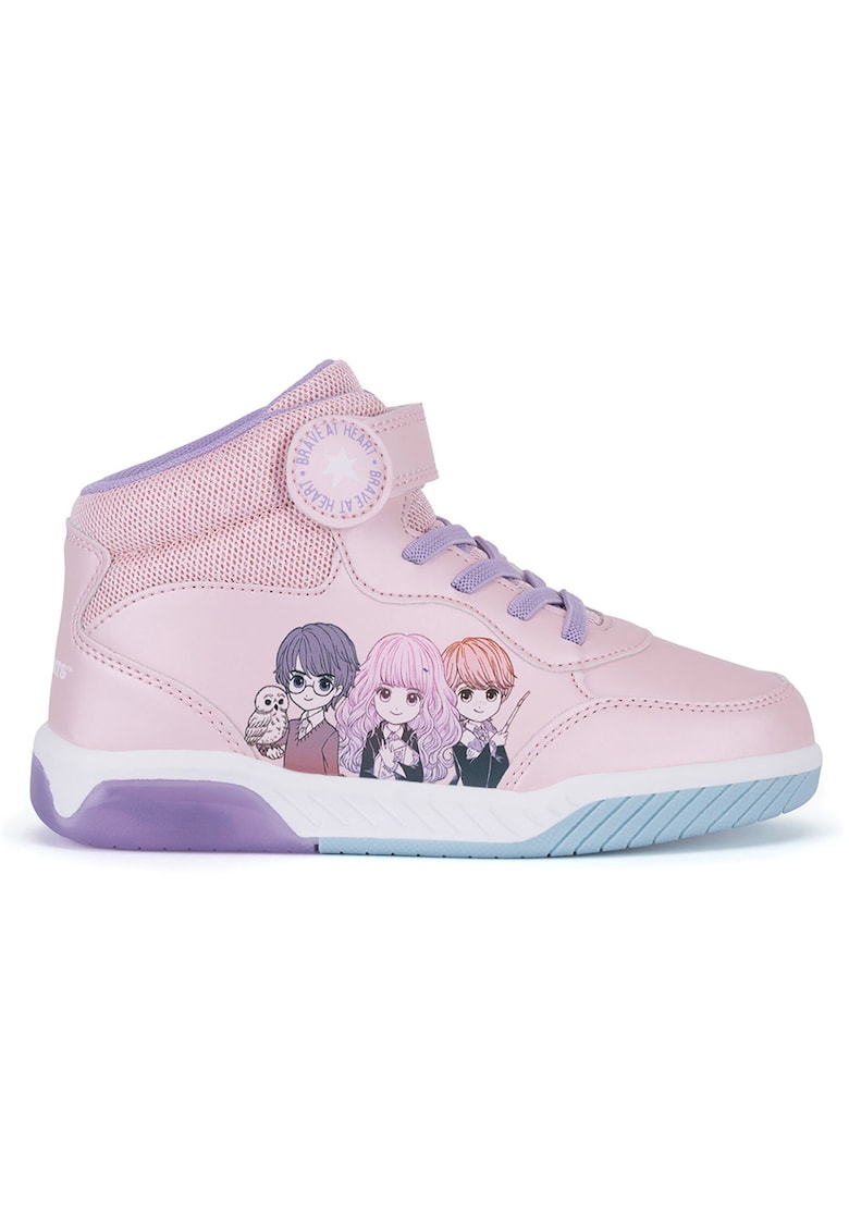 Pantofi copii - roz - sintetice - cu velcrodwqf - Roz