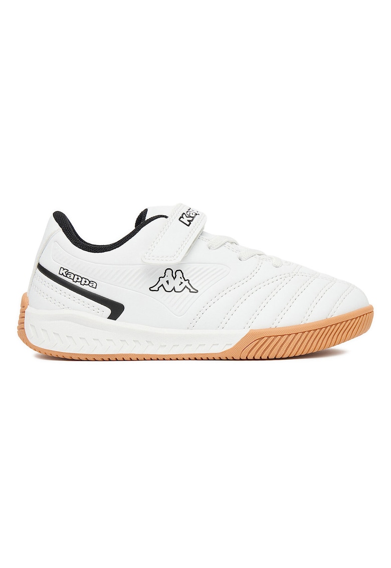 Pantofi sport copii - alb - material sintetic - inchidere cu scai -