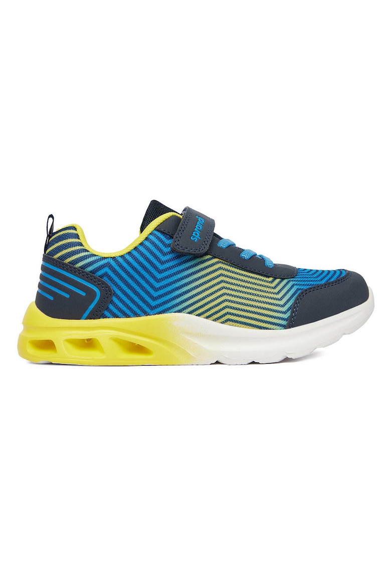 Pantofi sport copii - multicolor - material textil - cu LED