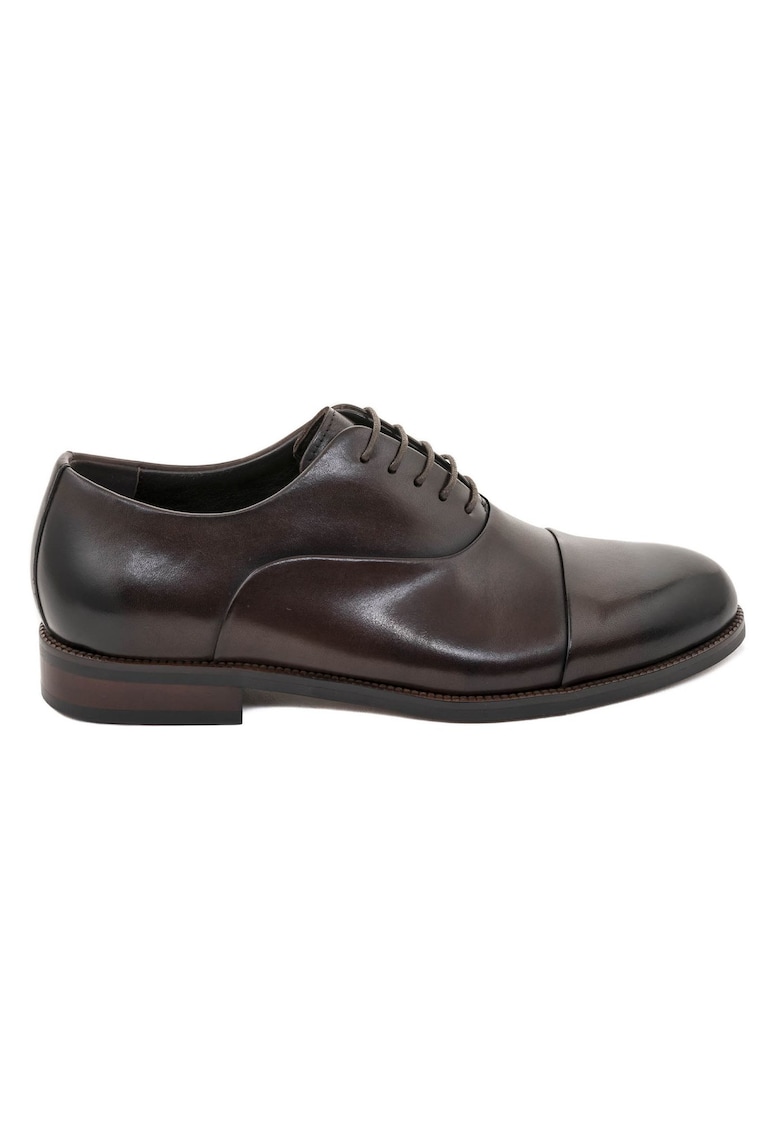 Pantofi Caros - piele maro cognac - Maro cognac
