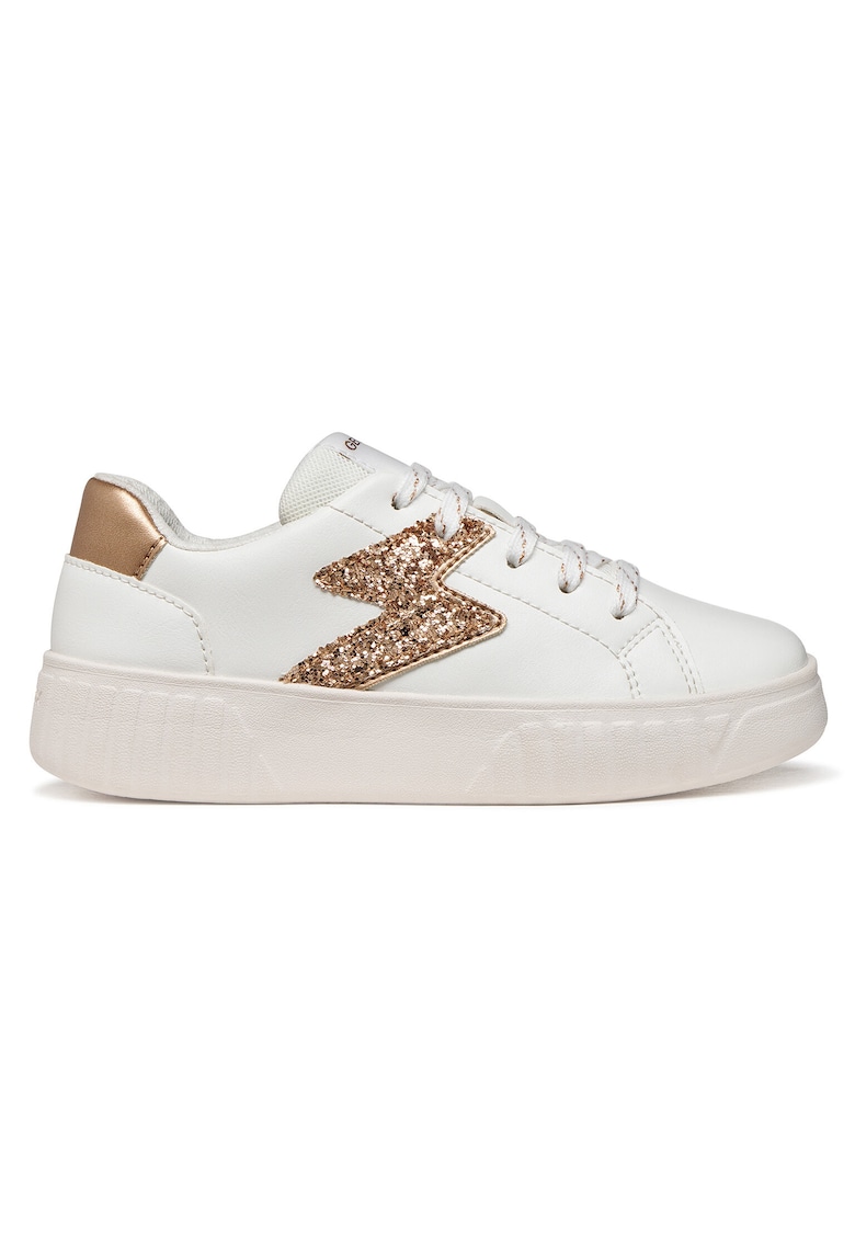 Pantofi sport copii - alb - material sintetic - tehnologie respirabila