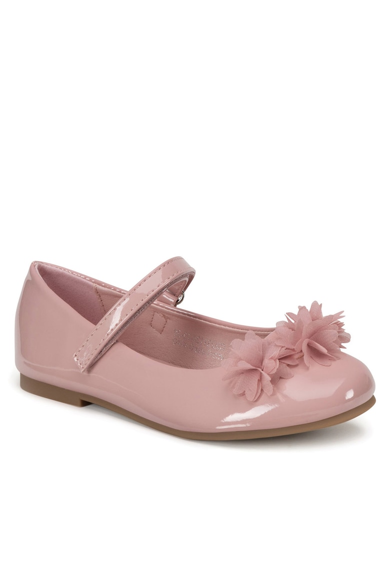 Balerini Fete - roz - material sintetic - inchidere Velcro