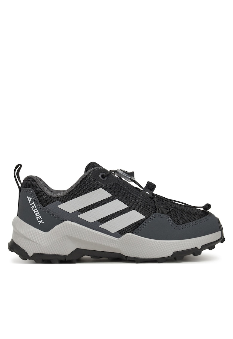 Pantofi sport copii - trekking unisex - negru - material textil -