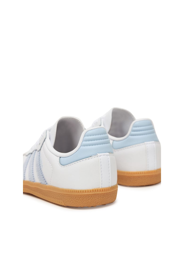 i Baieti - Adidas - piele ecologica - Alb/Albastru