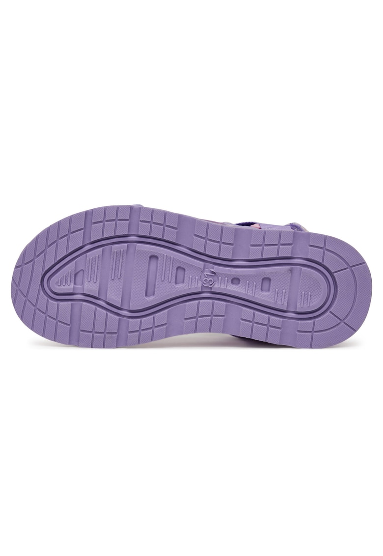 Sandale copii - mov - material textil - cu inchidere Velcro - cu diode intermitente
