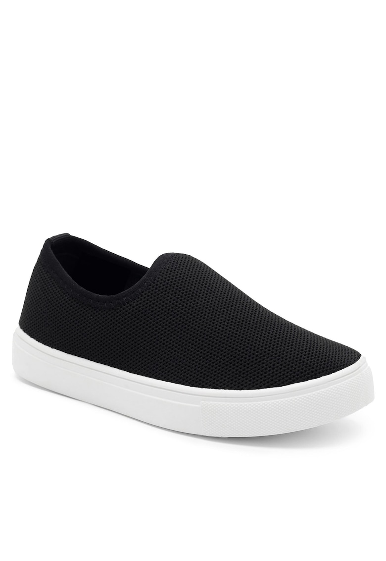 Pantofi copii - design casual - respirabil - negru - textil -