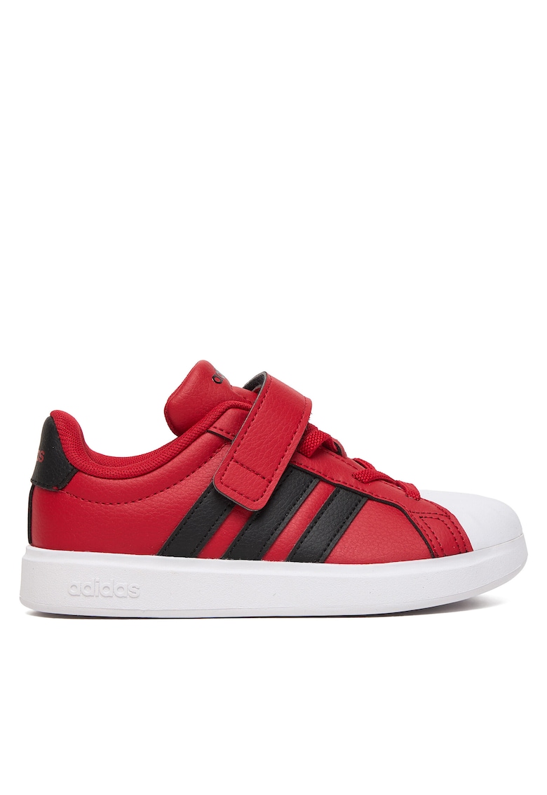 i Baieti - Adidas - piele ecologica - rosu\negru