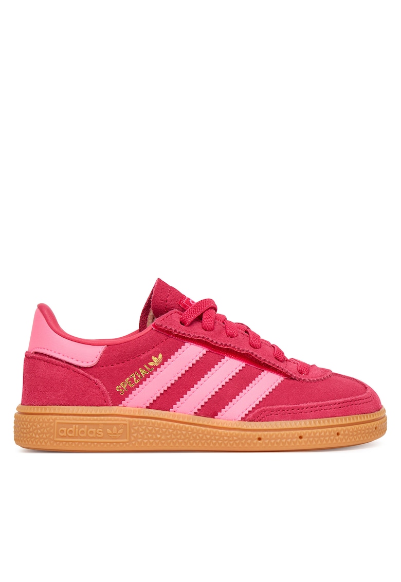 Pantofi copii - sneakersi - piele naturala - roz - sistem inchidere Velcro