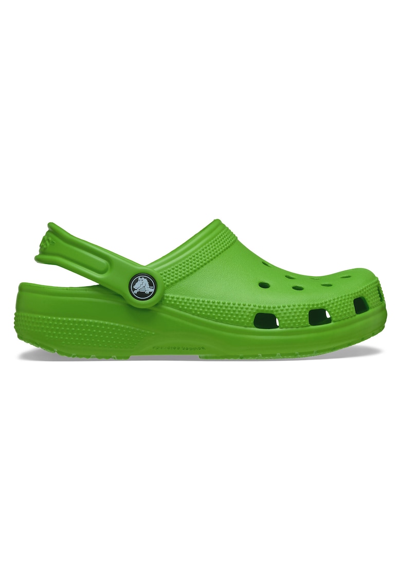 Papuci copii - slapi - verde - plastic -