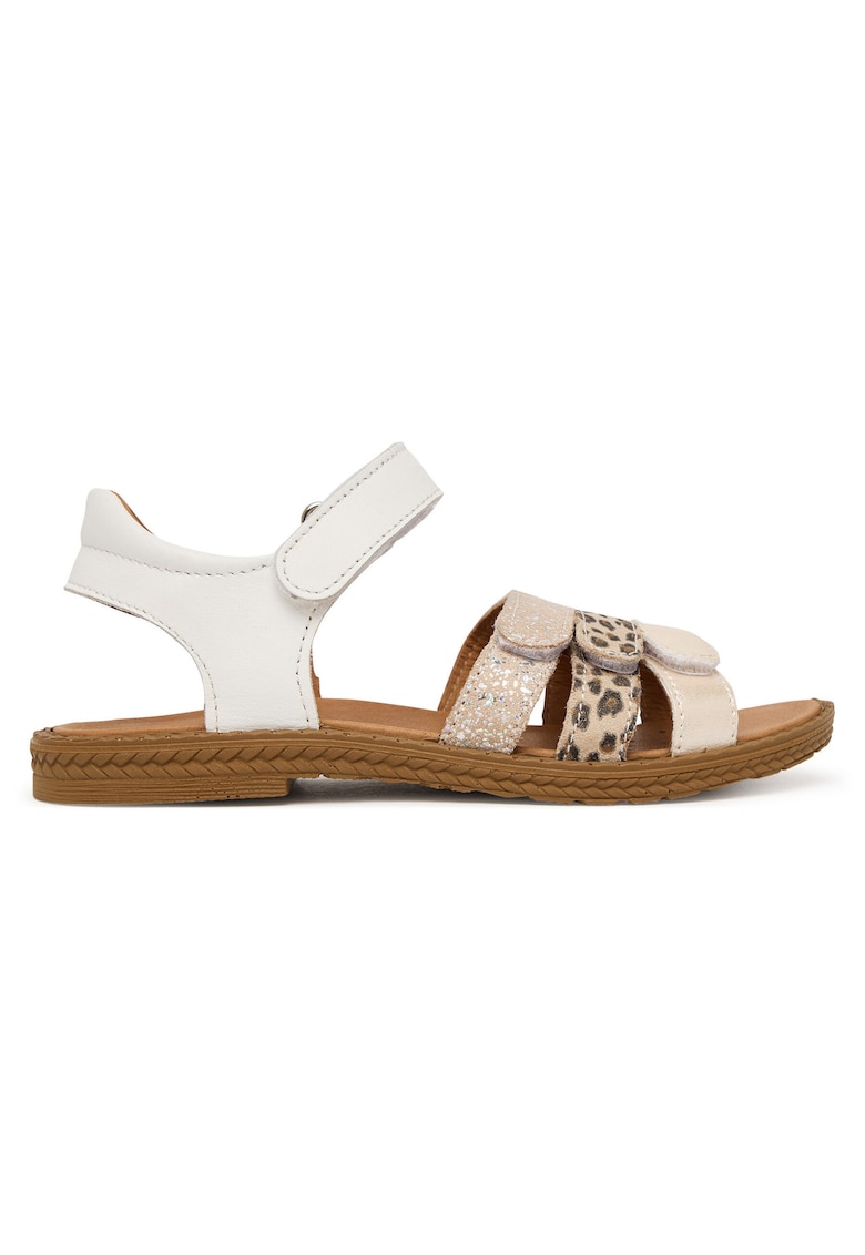 Sandale Fete - piele naturala - alb -