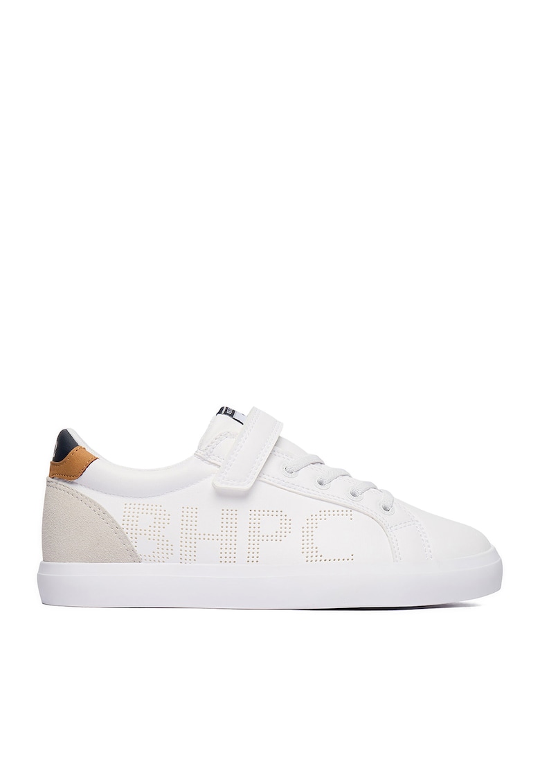 Pantofi sport copii - sintetic - alb - inchidere velcro