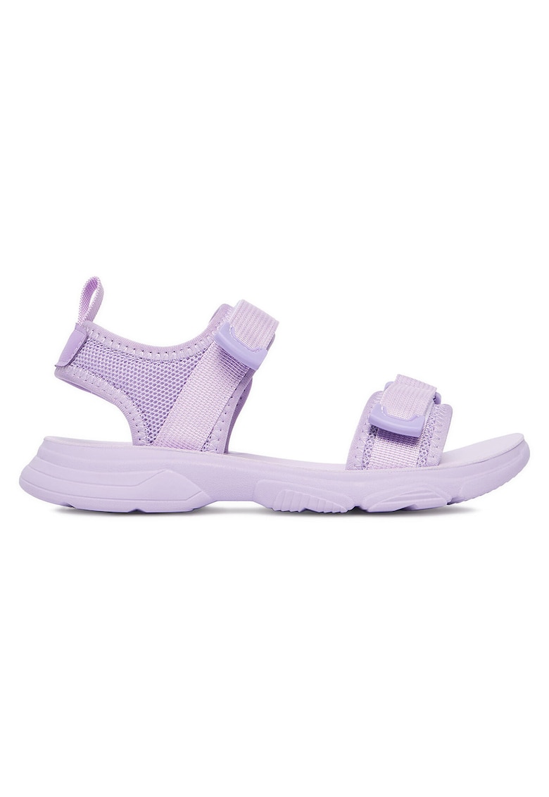 Sandale copii - violet - material textil - sistem inchidere Velcro