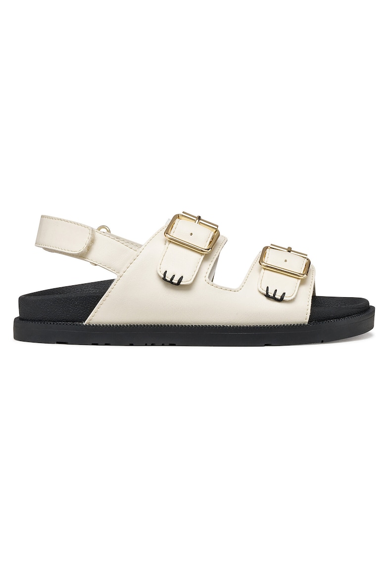 Sandale Fete - piele ecologica - bej -