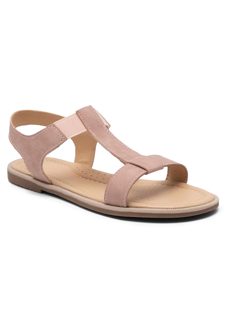 Sandale copii - tesatura - roz -