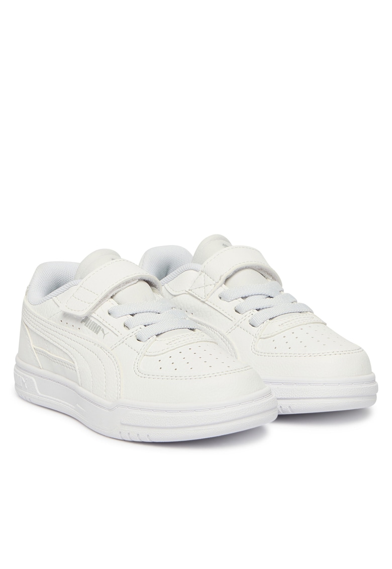 Pantofi copii - unisex - velcro - alb - piele ecologica