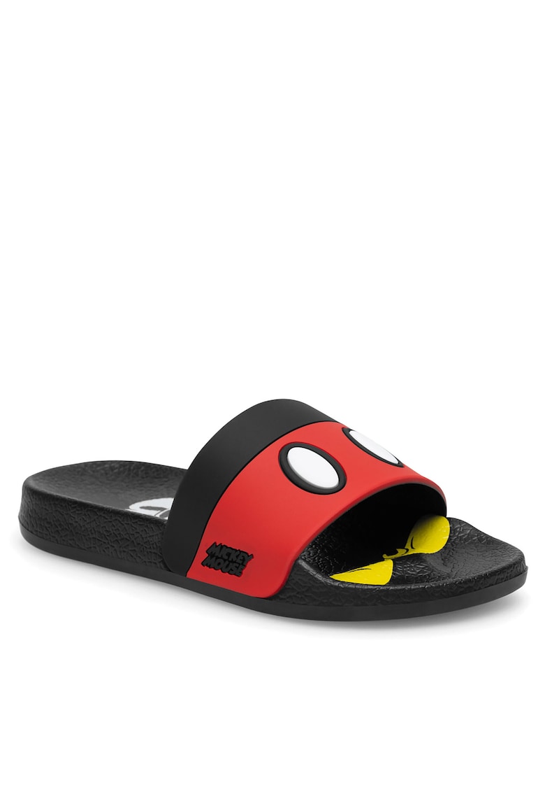 Slapi copii - plastic - negru -