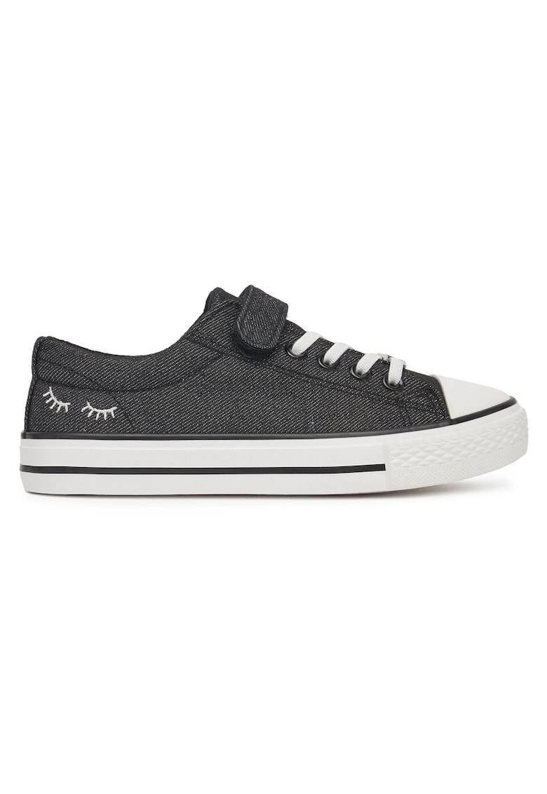 Pantofi copii - negru - material textil - pentru fete -