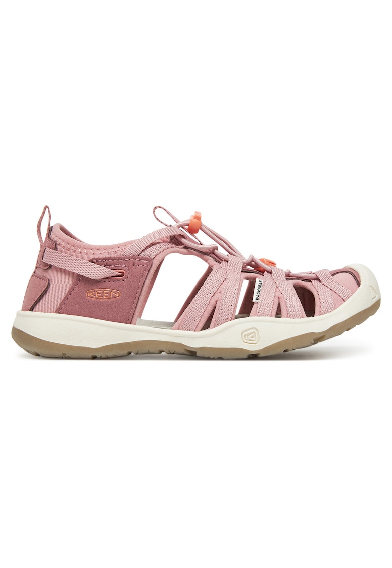 Sandale copii - roz - material textil - pentru fete
