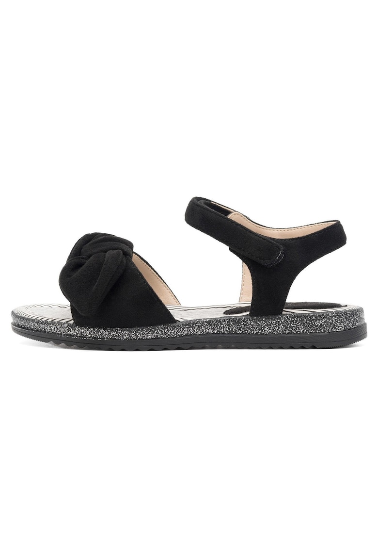 Sandale de copii - negru - material textil - sistem inchidere Velcro