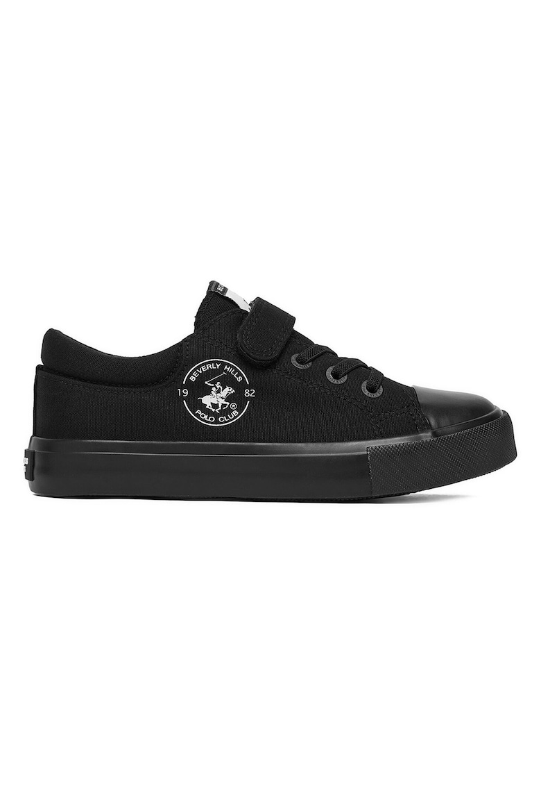 Pantofi sport copii - textil - negru - inchidere Velcro
