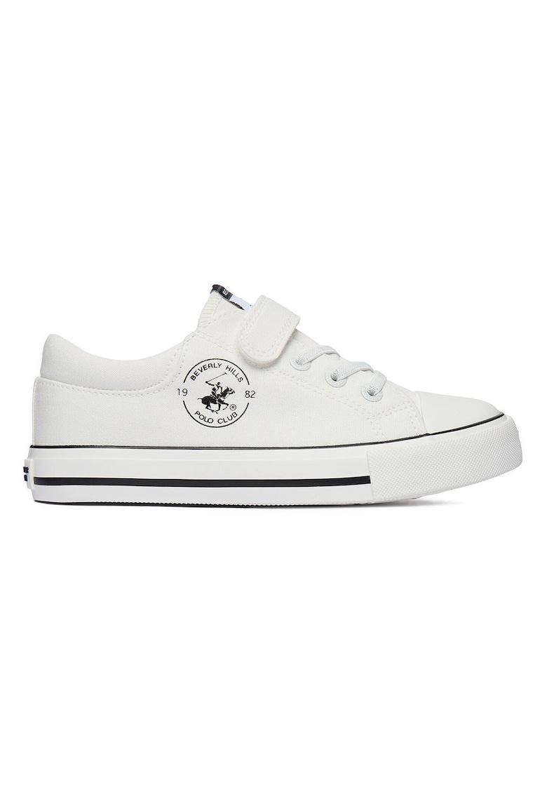 Pantofi sport copii - textil - sistem inchidere Velcro - alb